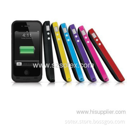 2000mah High Quality Hot Sale Iphone4/4s Battery Case